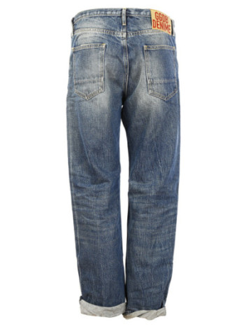 golden goose jeans back