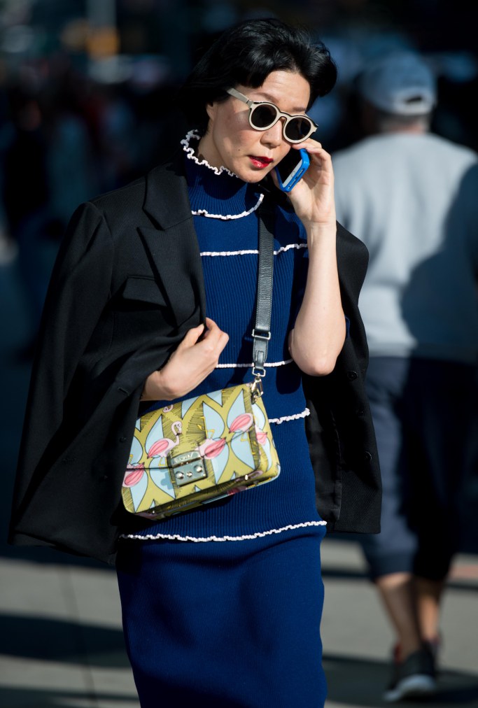 new york fashion week ss18 street style guide saturated colors