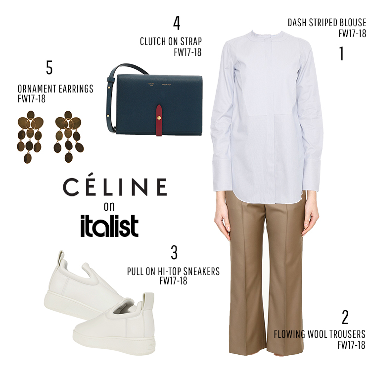 celine fall 2017 collection italist edit