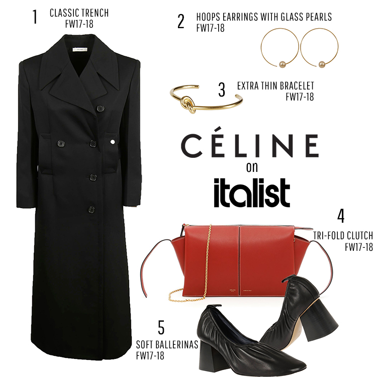 celine fall 2017 collection italist edit