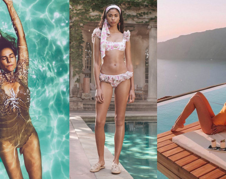 one-piece and two-piece women’s fashion luxury swimsuits SS19