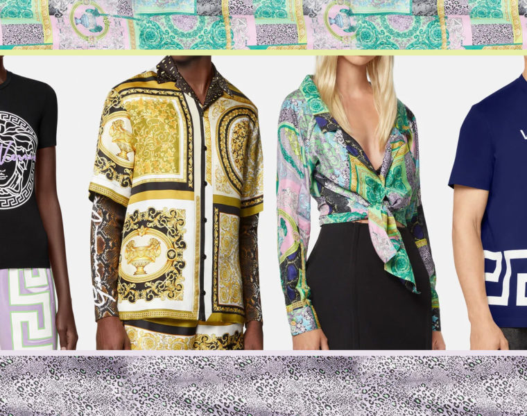 versace shirt for women and men at italist