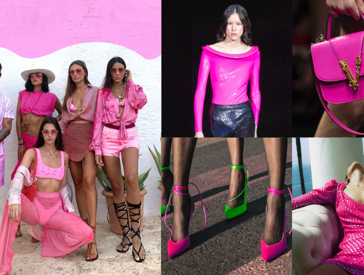 womens mens pink fashions SS19
