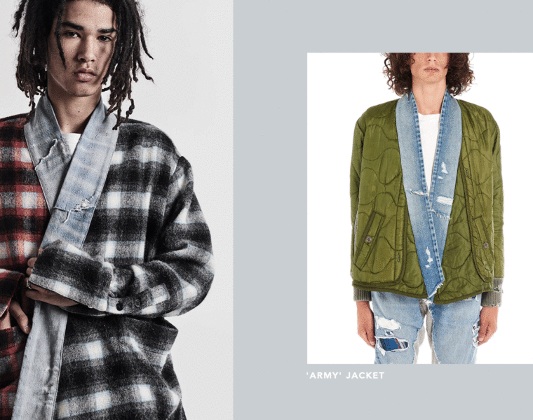Greg Lauren menswear designs at italist