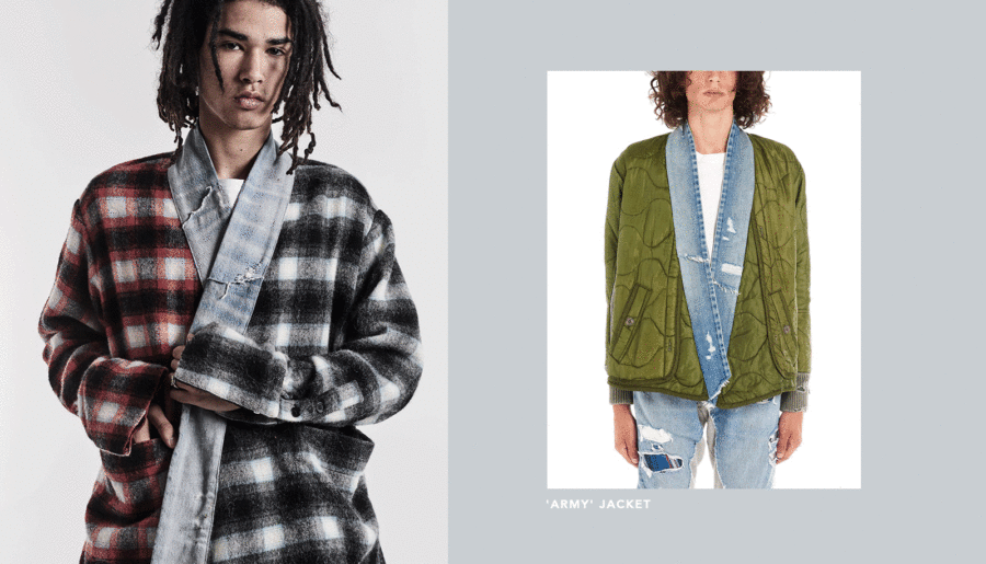Greg Lauren menswear designs at italist