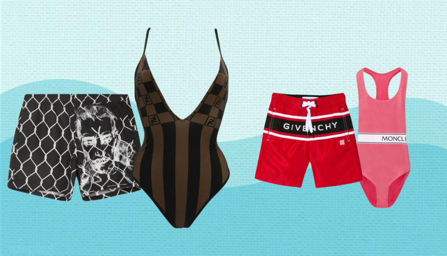 italist luxury swimwear designer fendi givenchy
