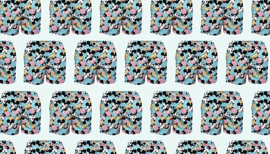 mc2 saint barth mickey mouse disney swimsuits swimwear italian caribbean