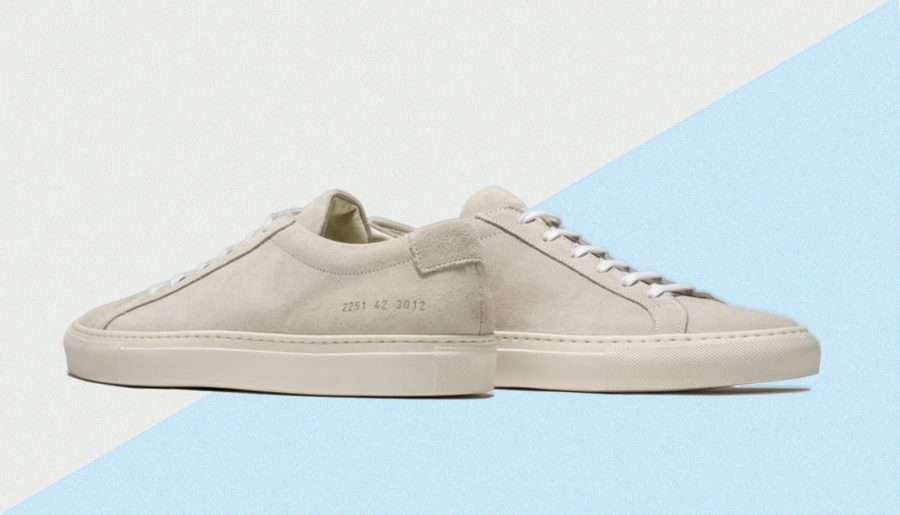 common projects sneakers achilles classic plain sneaker italist italy suede