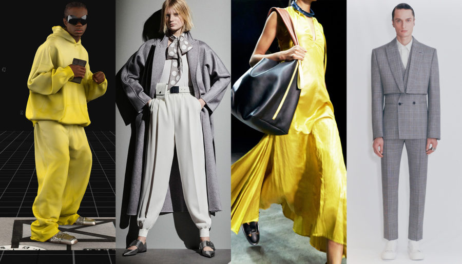 pantone color of the year 2021 illuminating yellow and ultimate gray