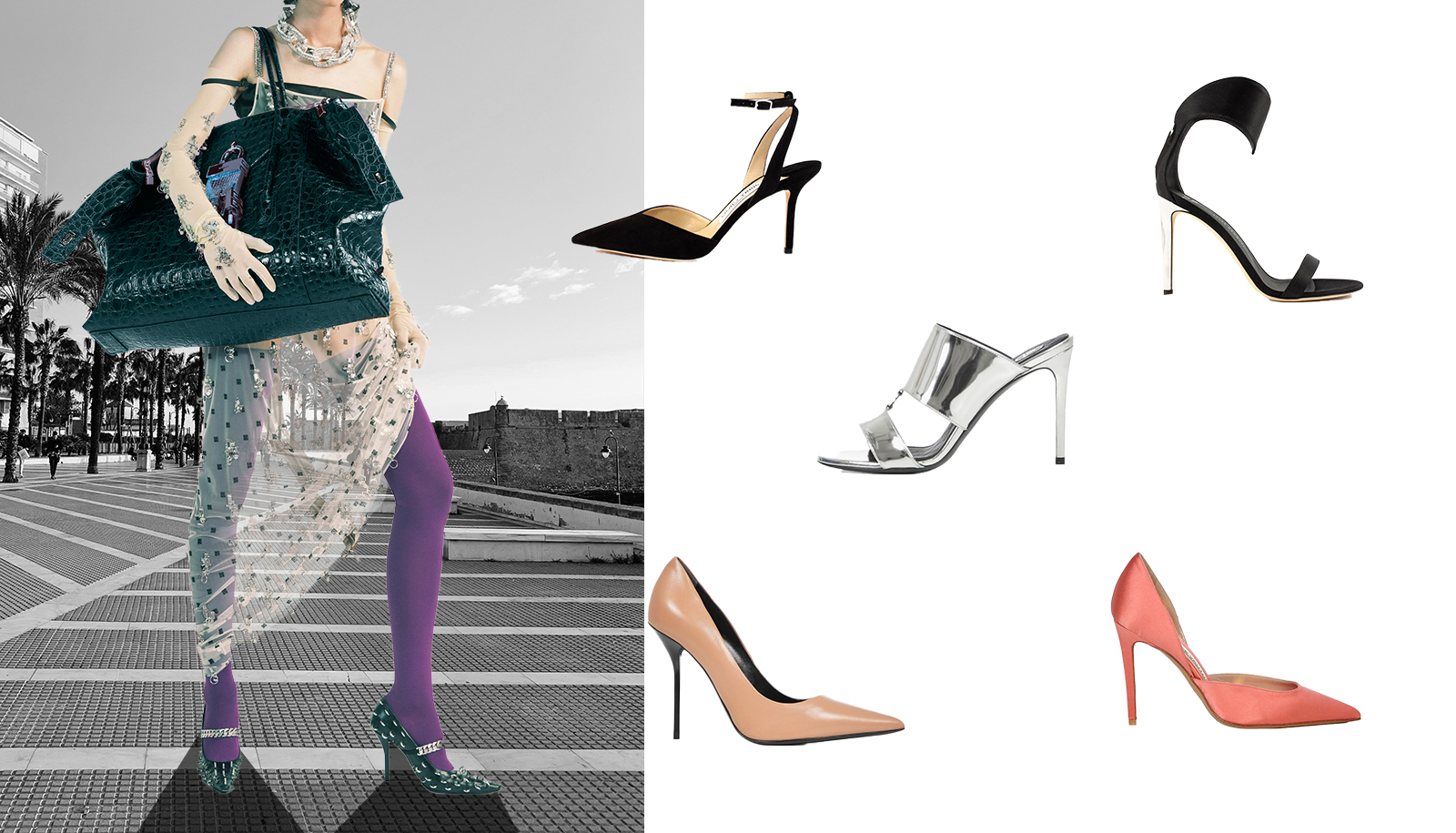 stiletto combat boots