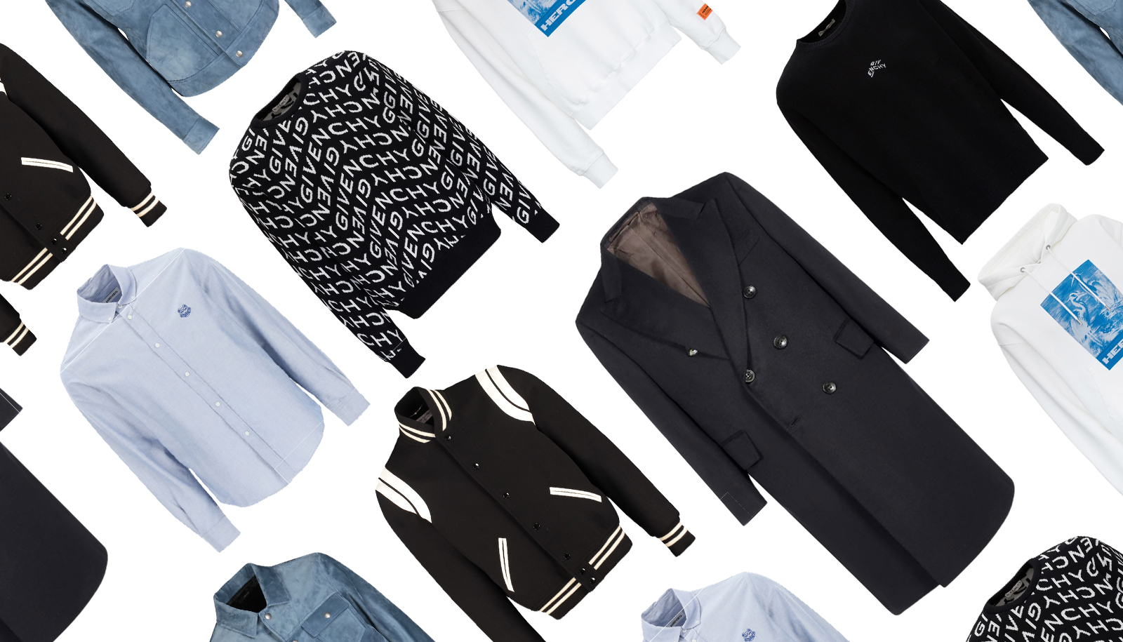 men's luxury capsule wardrobe at italist