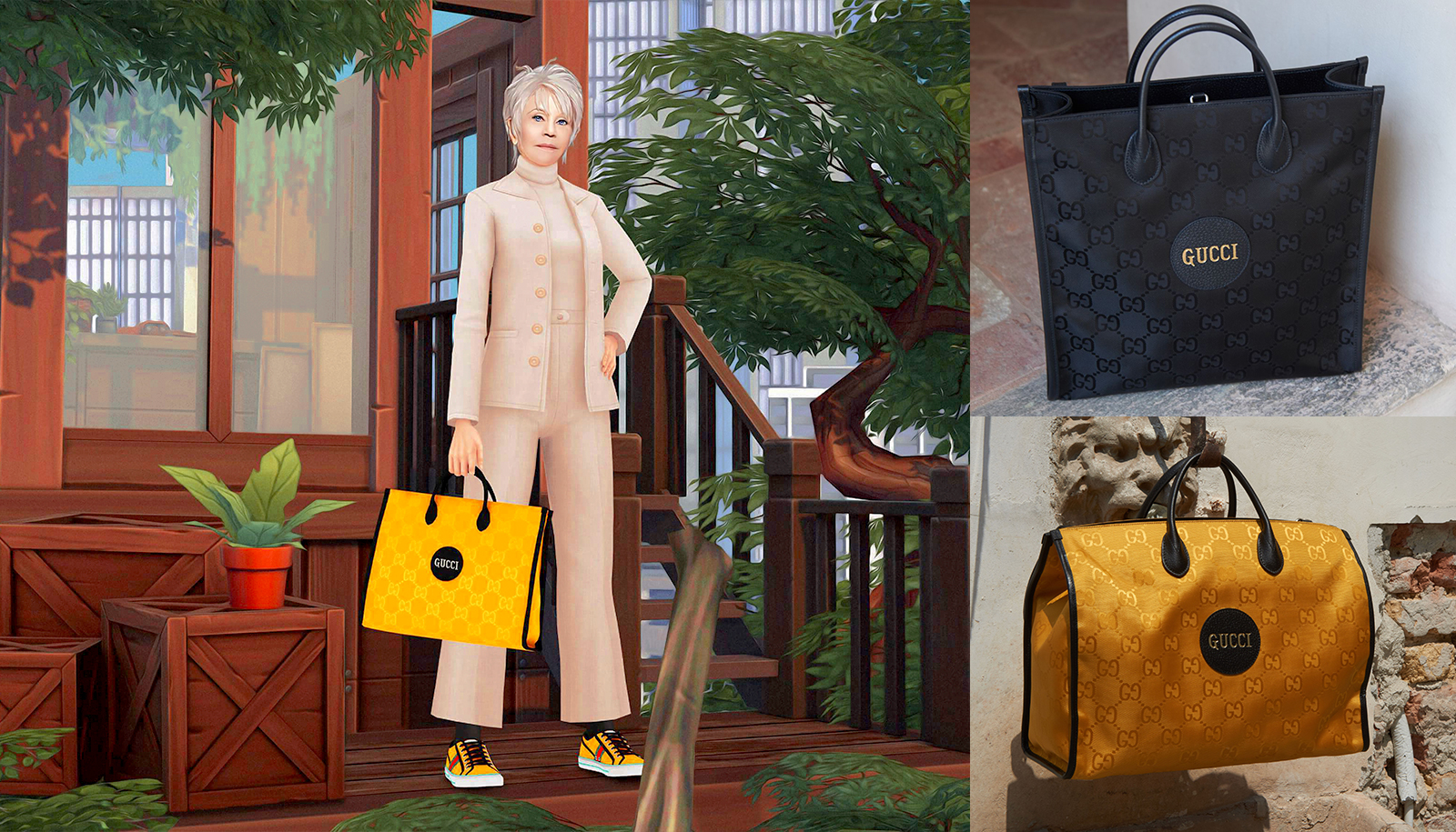 jane fonda the sims 4 gucci off the grid sustainable luxury collection