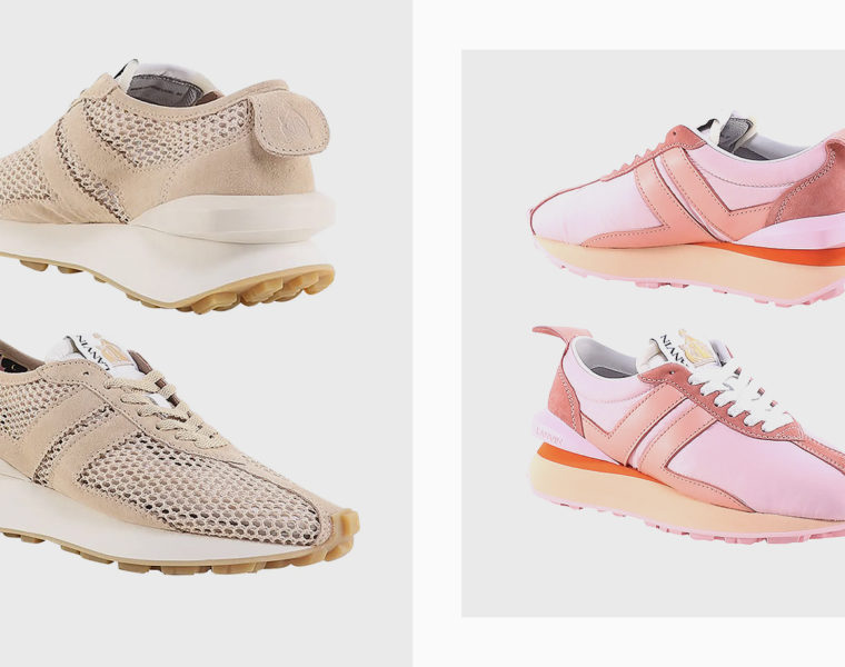 lanvin bumper sneakers