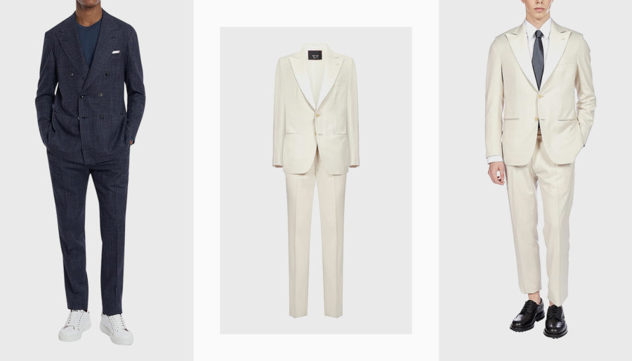 kiton suits at italist