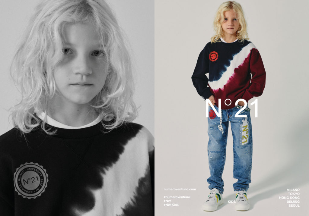 N°21 Kids Logo Cap