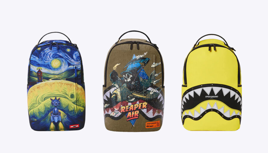 sprayground backpack at italist