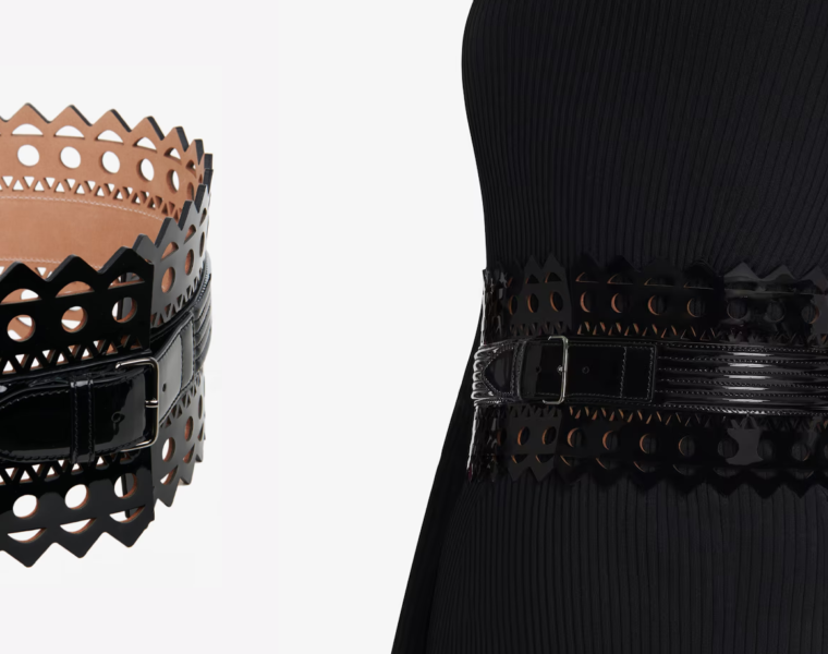 alaia belt on italist