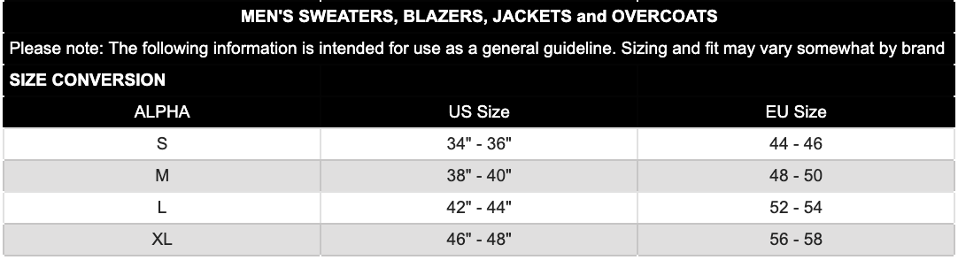 https://www.italist.com/us/brands/moorer/1255/men/ Moorer Size Chart