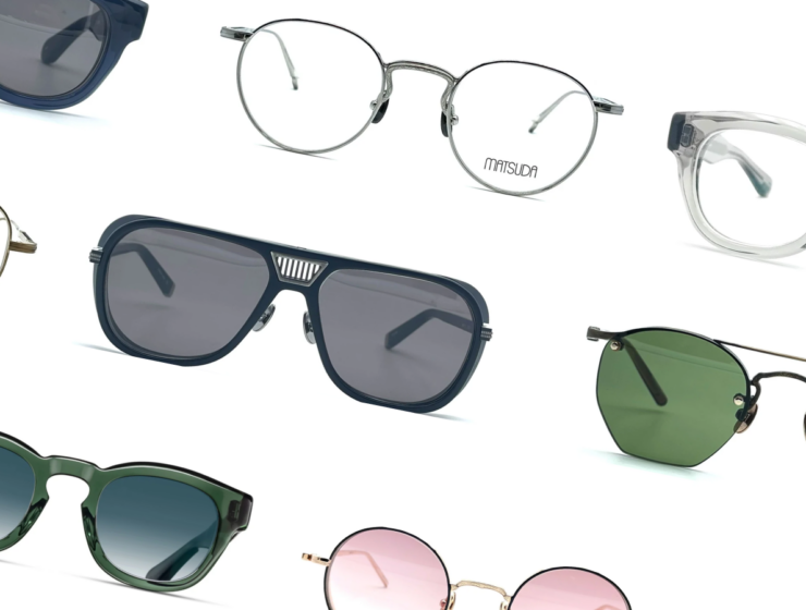 matsuda glasses eyewear on italist