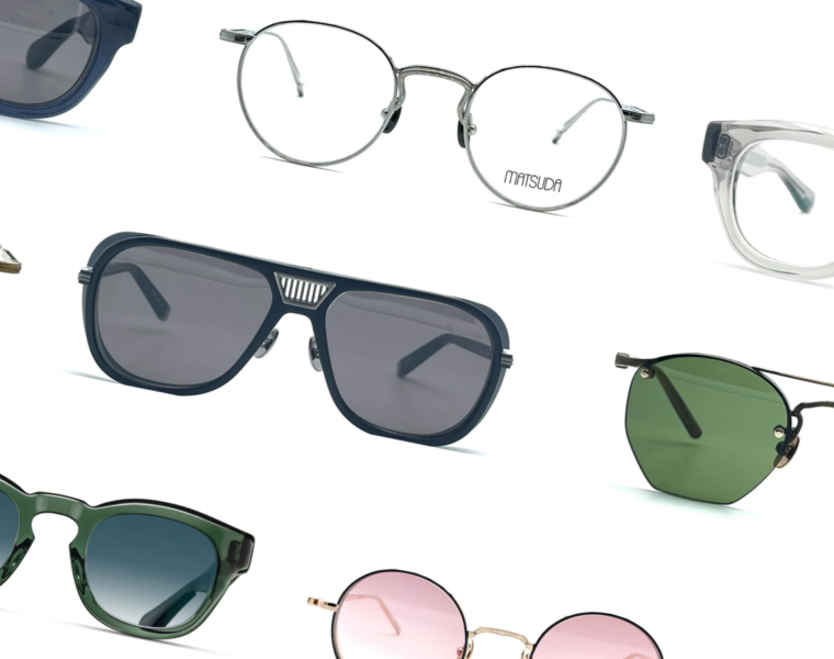 matsuda glasses eyewear on italist