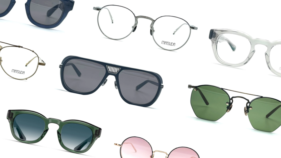 matsuda glasses eyewear on italist