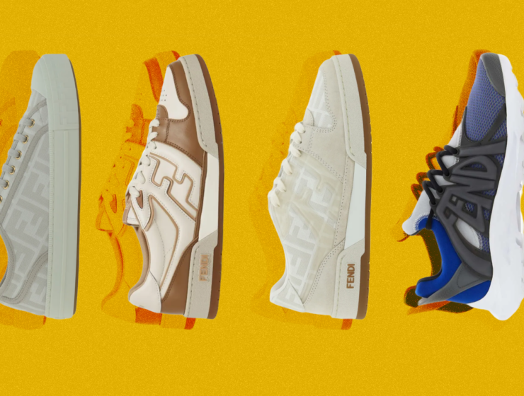 fendi sneakers on italist